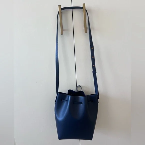 Mansur Gavriel Leather Bucket Bag - Picture 5 of 14